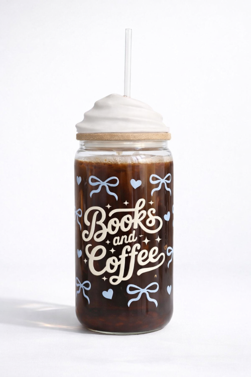 books and coffee cup